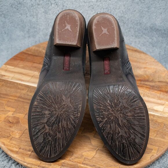 Pikolinos Women’s Leather Slip On side Zip Booties Boots EU 42 US 11 Festival - Picture 7 of 8